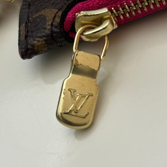 LV Neverfull Monogram Pouch - Picture 5 of 7